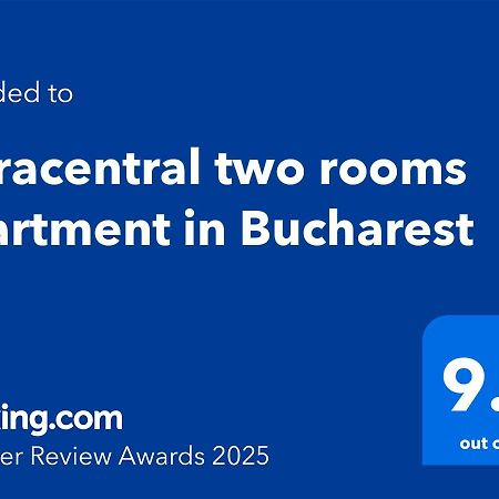 Ultracentral Two Rooms Apartment In Bucureşti Eksteriør bilde