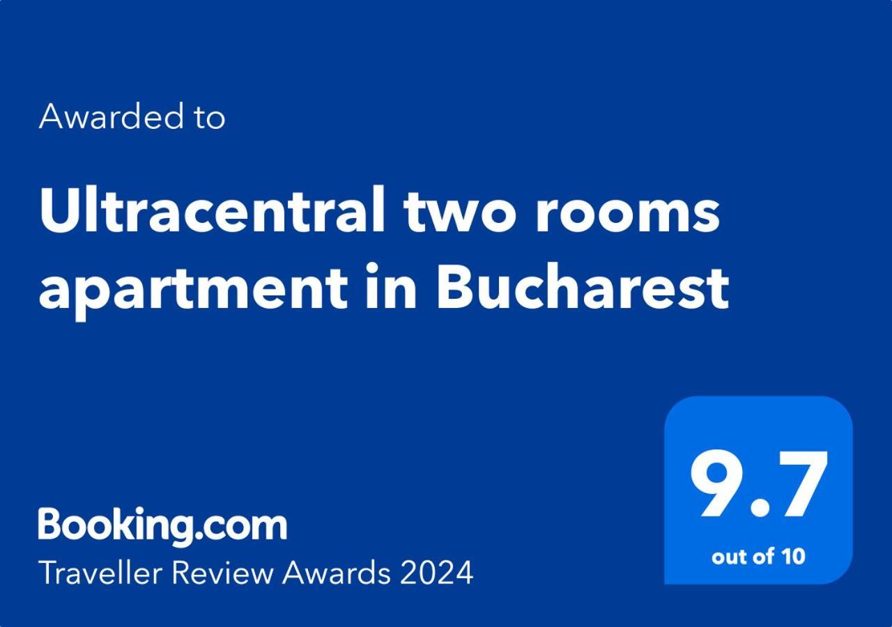 Ultracentral Two Rooms Apartment In Bucureşti Eksteriør bilde