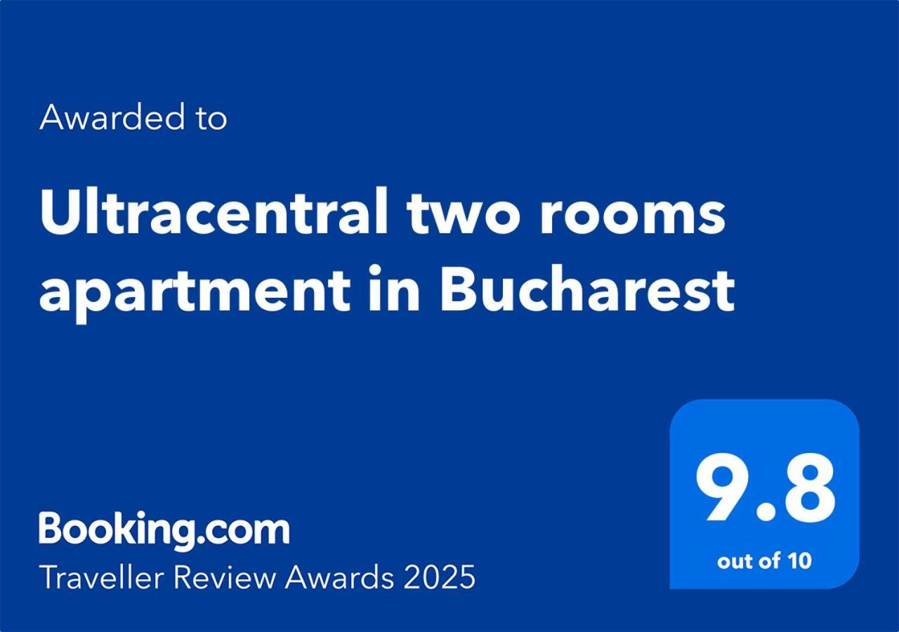 Ultracentral Two Rooms Apartment In Bucureşti Eksteriør bilde